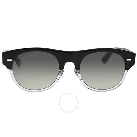 Gucci Transparent Grey Sunglasses GG 1088/S X9H/VK